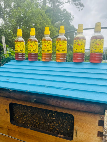 A variety of Bush Honey Squeezy’s