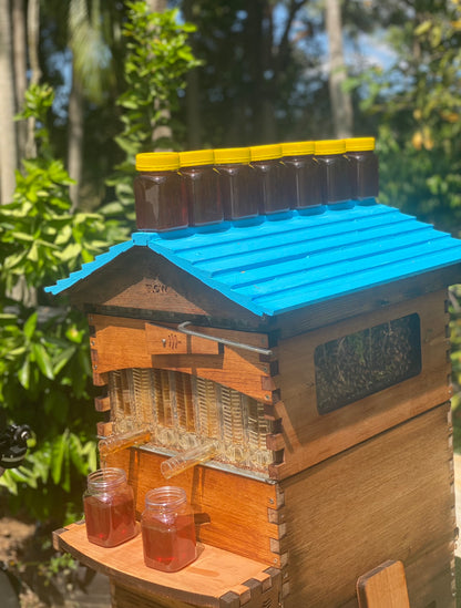 Pure honey straight from our personal hives at Guanaba