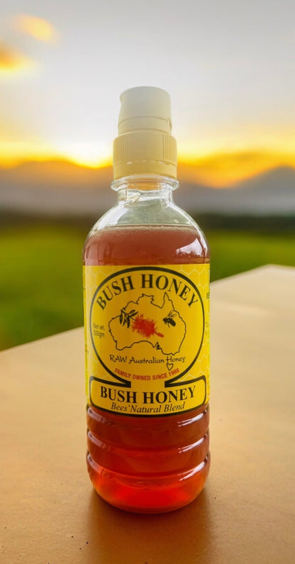 A variety of Bush Honey Squeezy’s