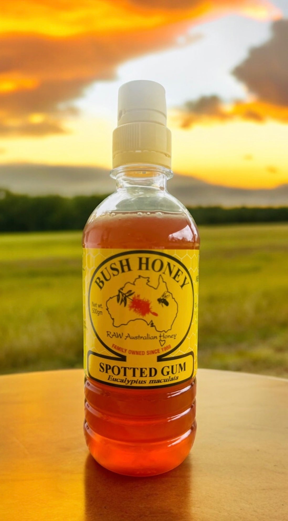 A variety of Bush Honey Squeezy’s