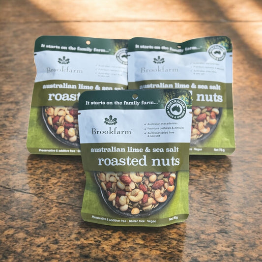 Brookfarm Roasted Nuts - Australian Lime & Seasalt