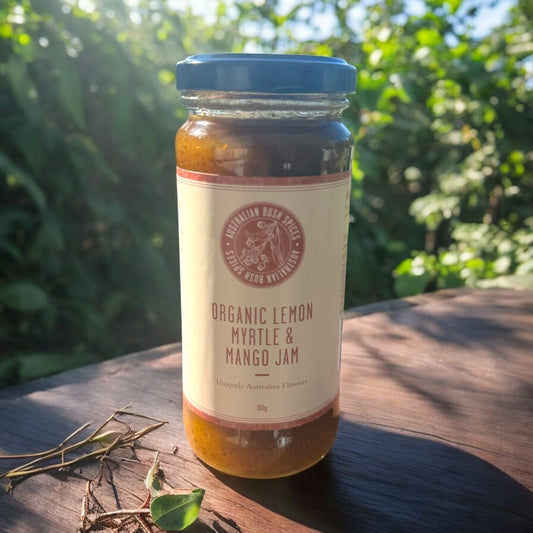Organic Lemon Myrtle and Mango Jam