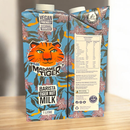 *New In Store* Tiger Nut Barista Milk Made With Certified Organic Tiger Nuts