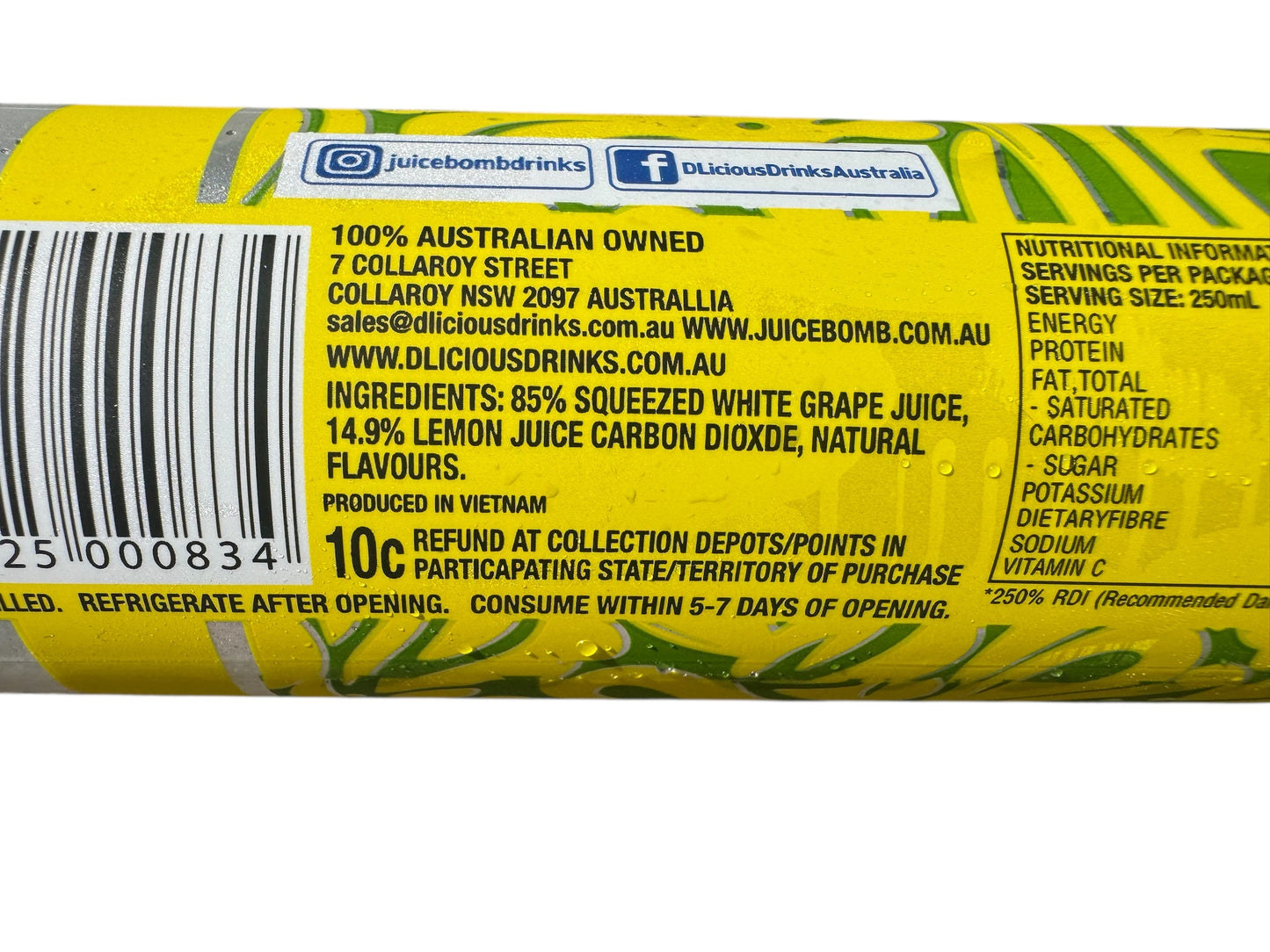 *New In Store* Juice Bombs - simply carbonated fruit juice, no nasties